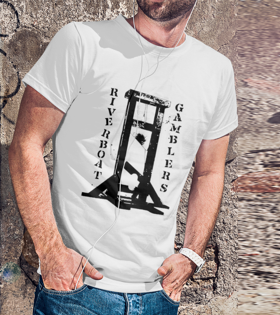 Riverboat Gamblers Guillotine Execution T-Shirt