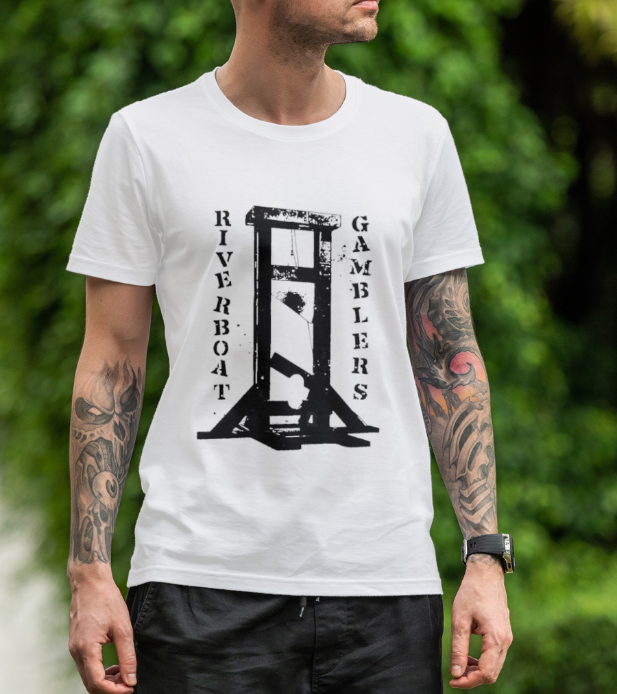 Riverboat Gamblers Guillotine Execution T-Shirt