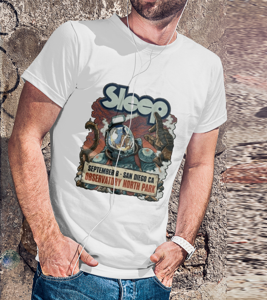 Sleep Sep 8 2026 Observatory North Park In San Diego California T-Shirt