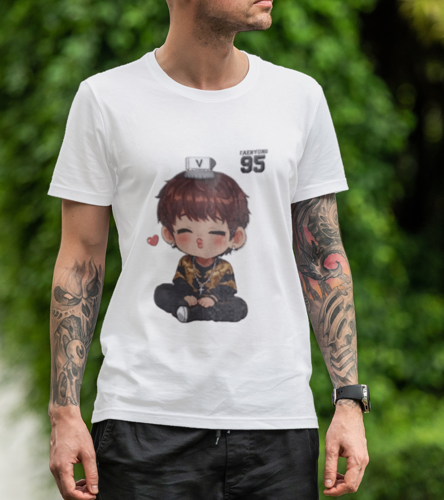 Taehyung V BTS 95 Kawaii Chibi T-Shirt