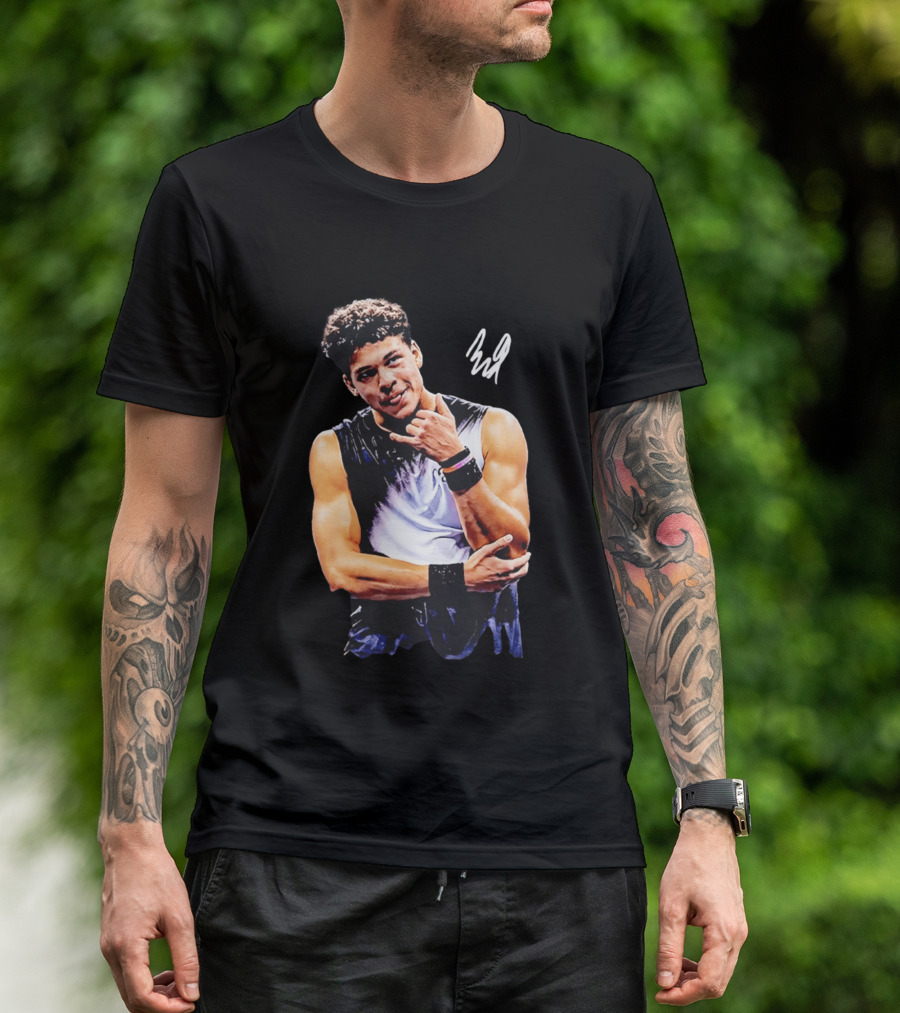 Ben Shelton Call Answered Tennis Gesture T-Shirt