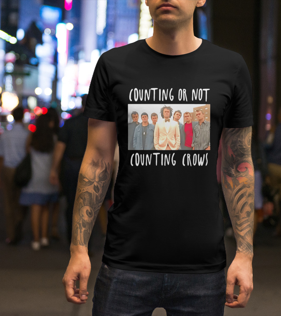 Counting Or Not Counting Crows Band T-Shirt