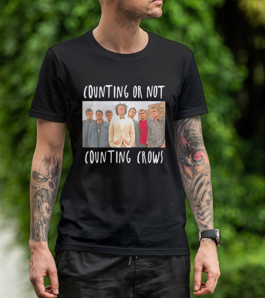Counting Or Not Counting Crows Band T-Shirt