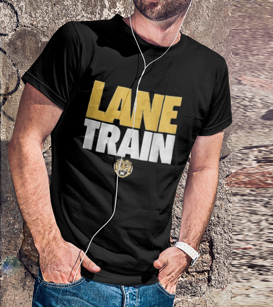 LSU Tigers NCAA Lane Train With Fierce Tiger T-Shirt