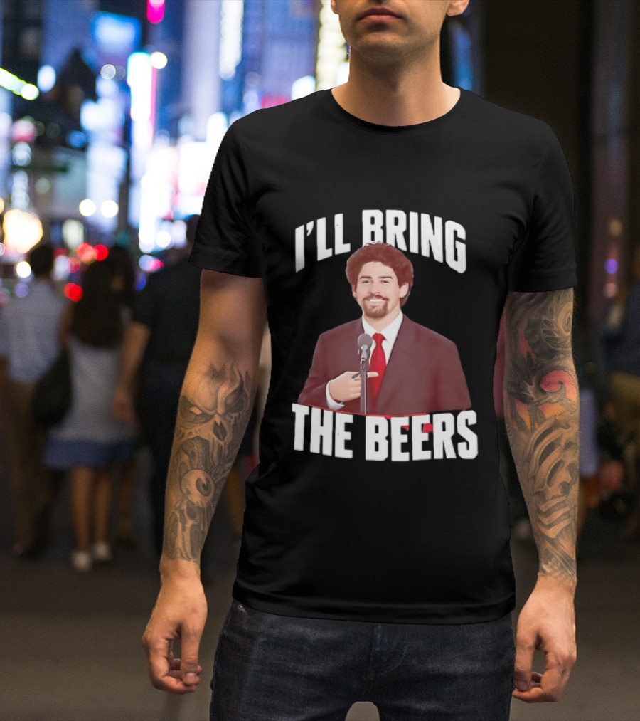 I'LL Bring The Beers Suit Red Tie T-Shirt