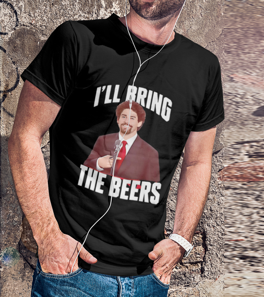 I'LL Bring The Beers Suit Red Tie T-Shirt