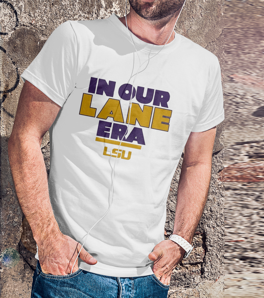 LSU In Our Lane Era Lane Kiffin Football T-Shirt