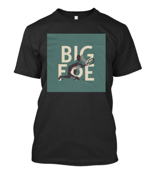 BIG FOE Frances Tiafoe Tennis Player Men's Cotton T-Shirt
