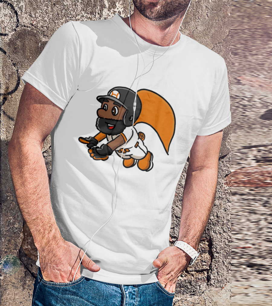 Super Baseball Bros Diving Catch Gamer Parody Superhero Player T-Shirt