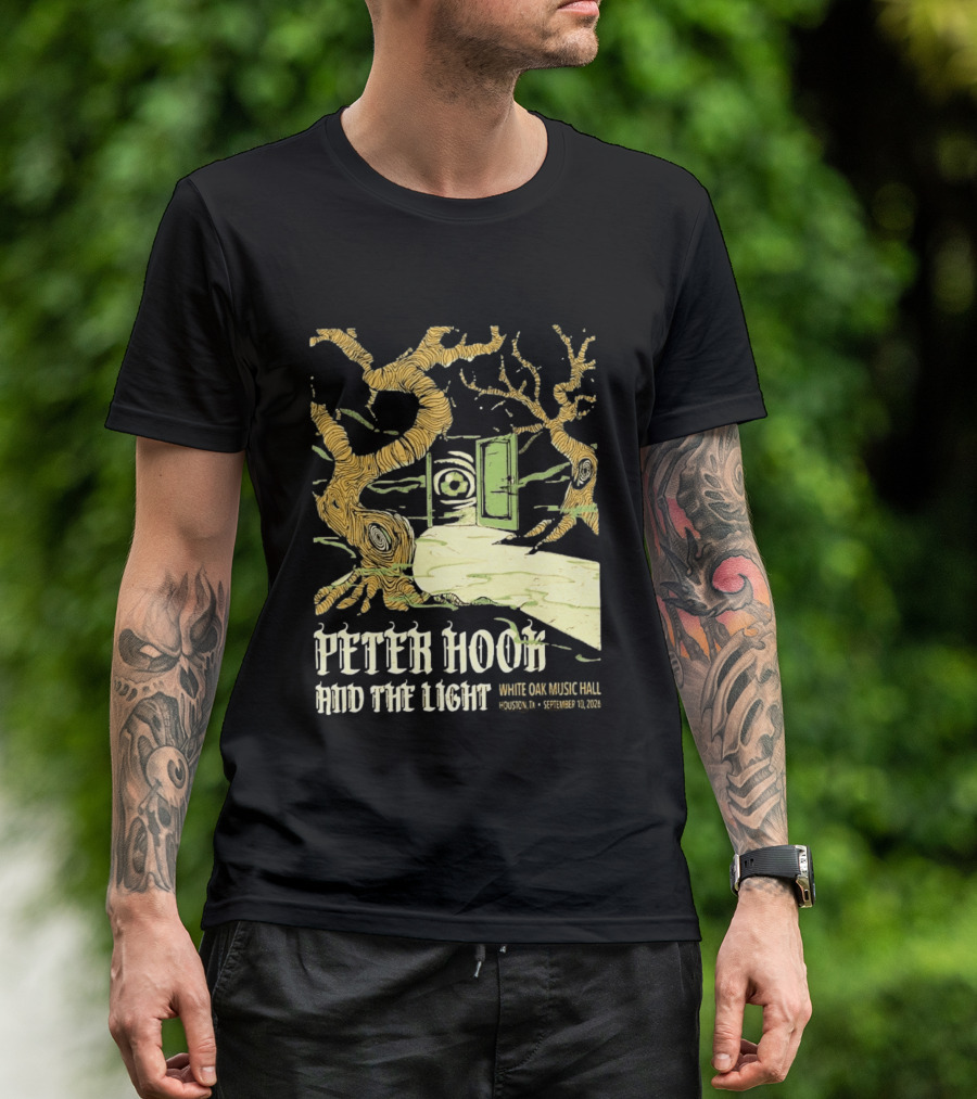 Peter Hook And The Light White Oak Music Hall Houston September 10 2026 Event T-Shirt