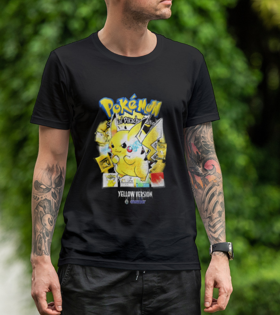 Pokémon Special Pikachu Edition Yellow Version Game Boy Nintendo T-Shirt