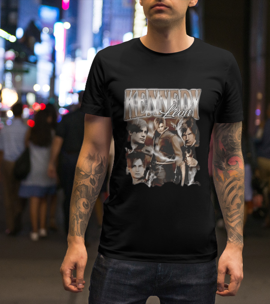 Kennedy Leon Lightning Smoke Bootleg T-Shirt
