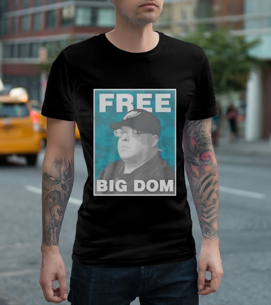 Philadelphia Eagles SEAL Team S07 Free Big Dom T-Shirt