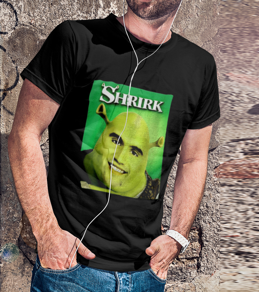 Shrirk Shrek Meme Face Swap Ogre T-Shirt