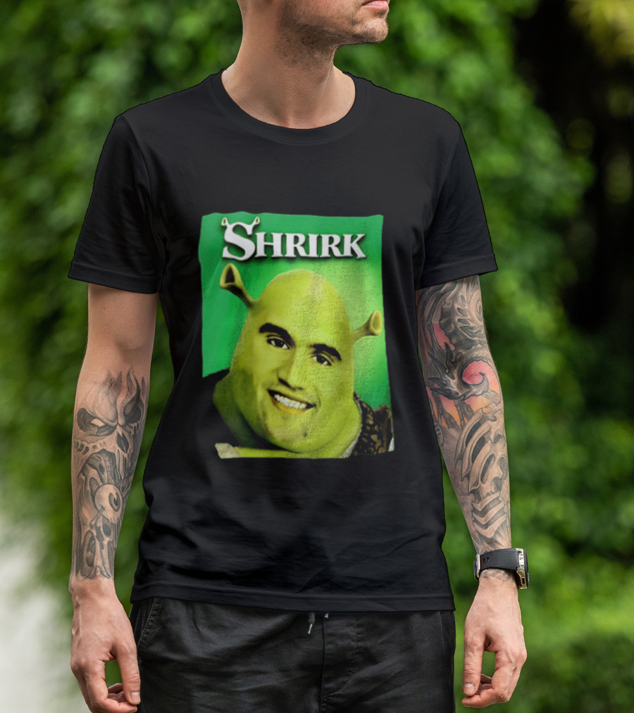 Shrirk Shrek Meme Face Swap Ogre T-Shirt