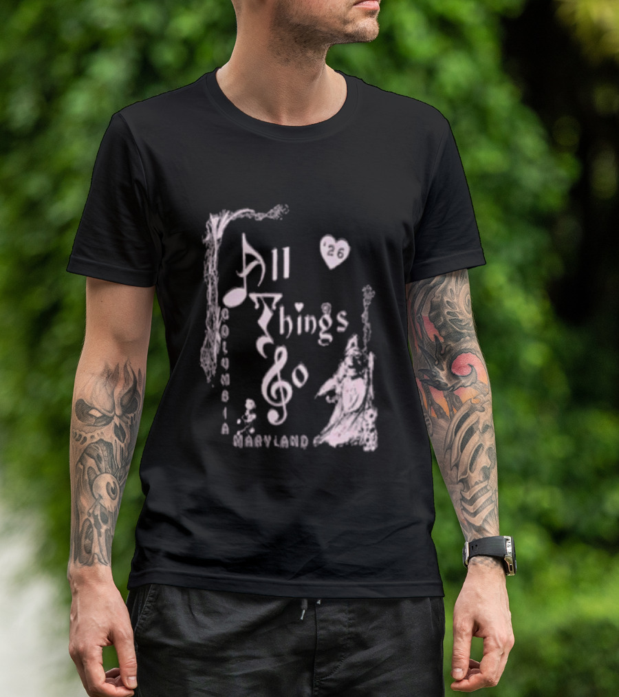 All Things Go NYC Festival 2026 DC Garden Angel T-Shirt