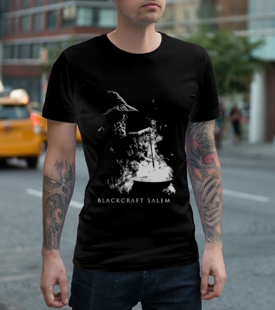 Blackcraft Salem Don't Tell Me How To Be A Witch If I Wanted Rules I'd Go To Church T-Shirt
