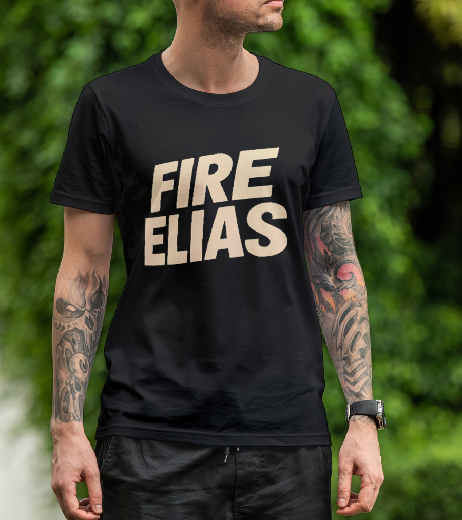 Fire Elias Baltimore Orioles Protest T-Shirt