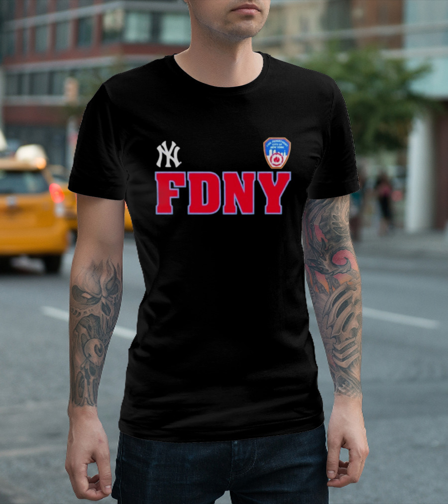 NY Yankees FDNY City Of New York 2026 T-Shirt