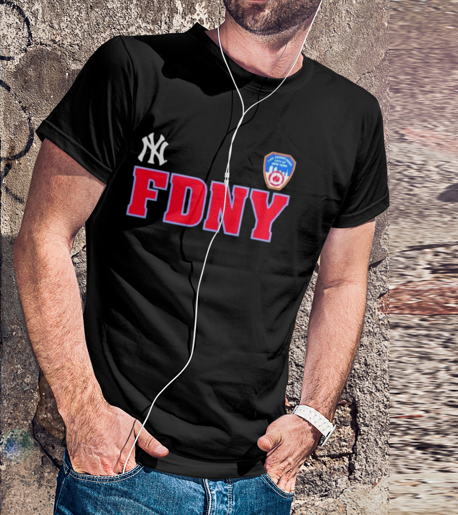 NY Yankees FDNY City Of New York 2026 T-Shirt