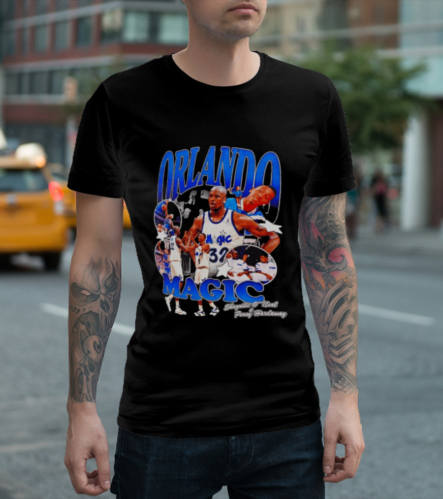 Orlando Magic Shaquille O'Neal Penny Hardaway Legends T-Shirt