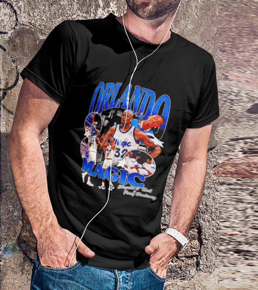 Orlando Magic Shaquille O'Neal Penny Hardaway Legends T-Shirt