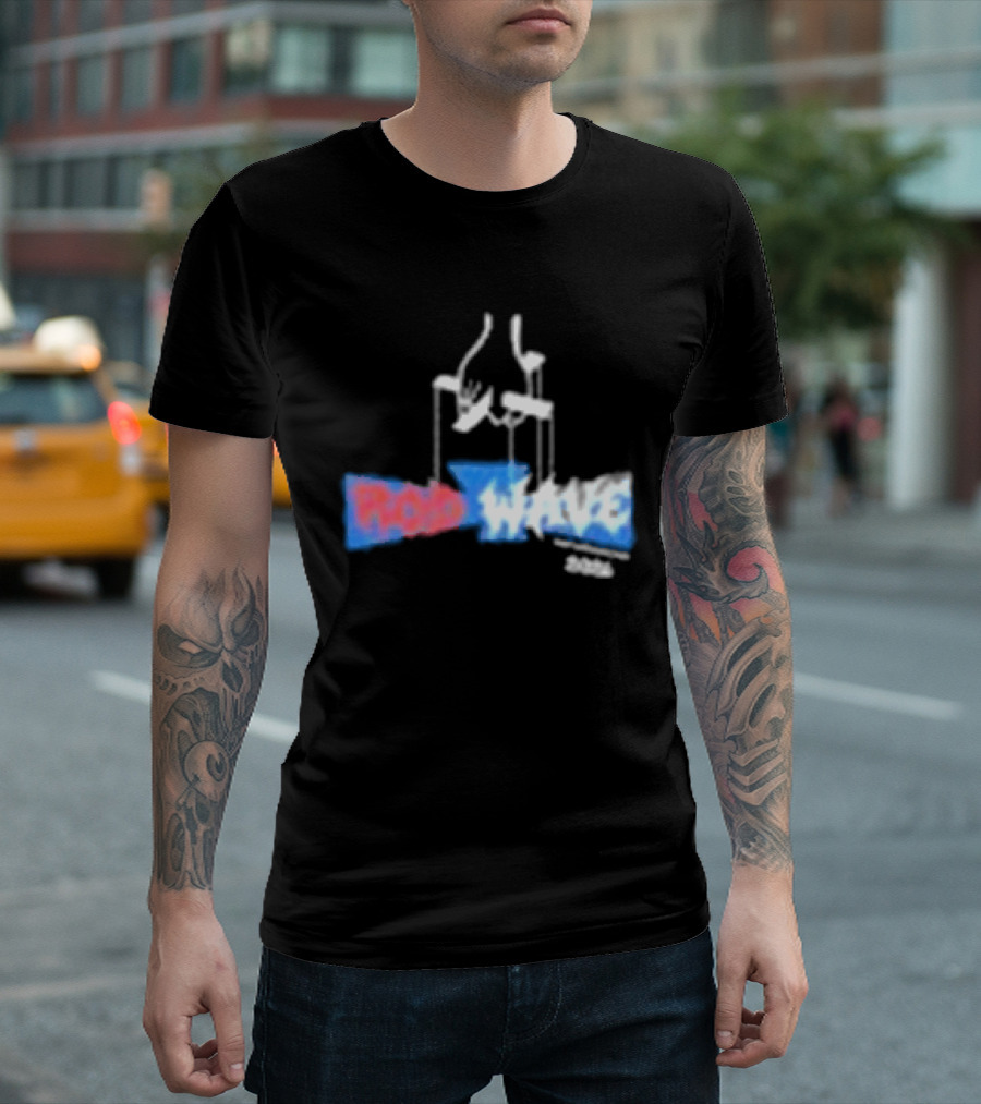 Rod Wave Don't Look Down Tour 2026 Rodfather Hands T-Shirt