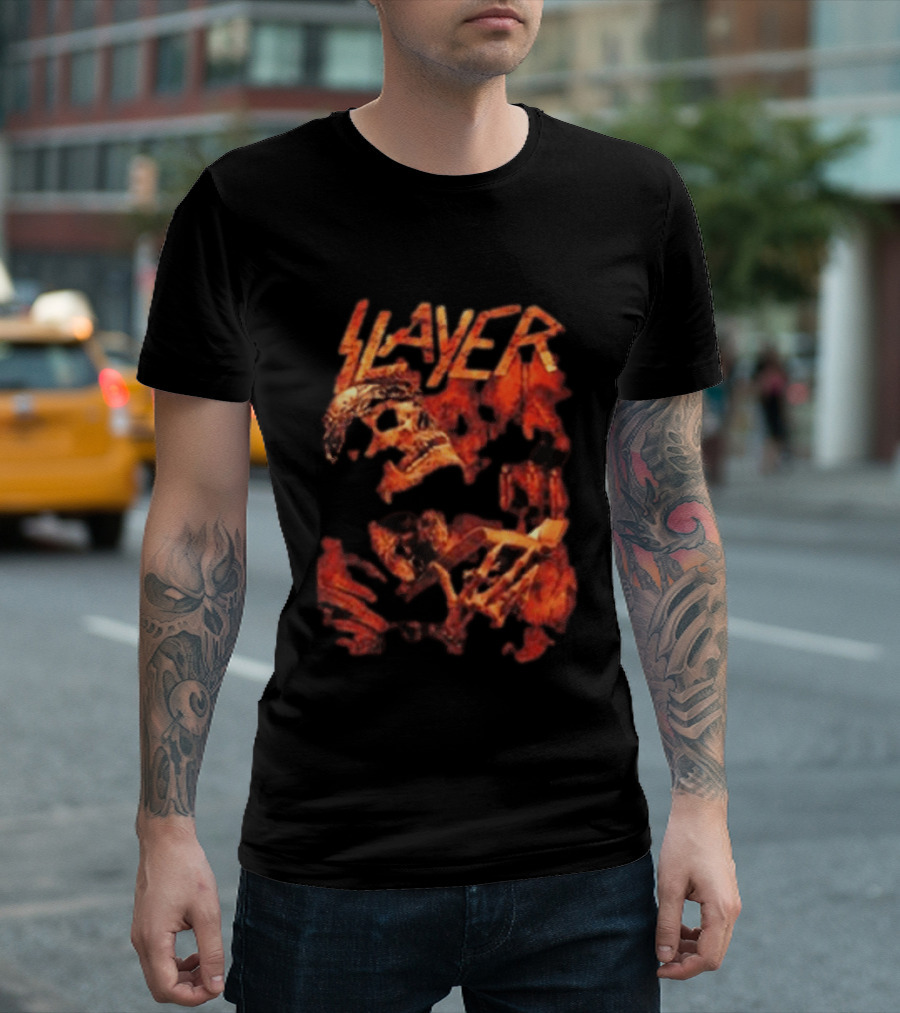 Slayer God Hates Us All Skull T-Shirt