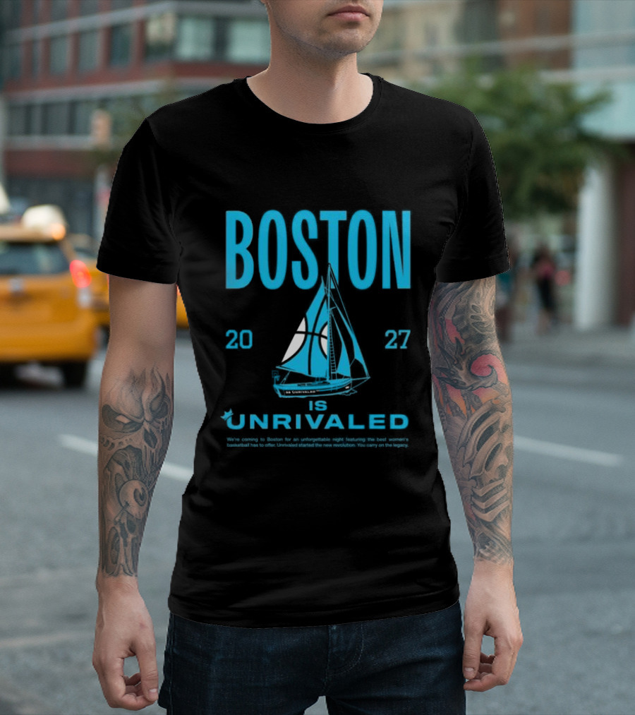 Boston Unrivaled Season 3 2027 Bus Tour T-Shirt