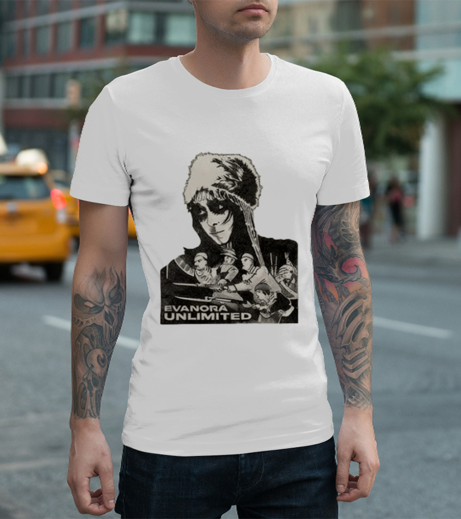 Evanora Unlimited North America Tour 2026 Tour Anime T-Shirt