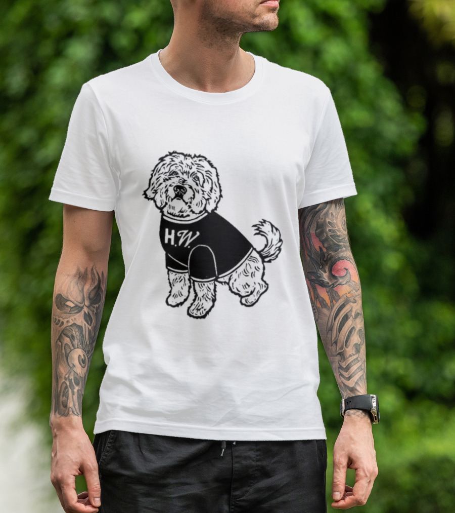 Hayley Williams Alf Raglan Dog Wearing T-Shirt