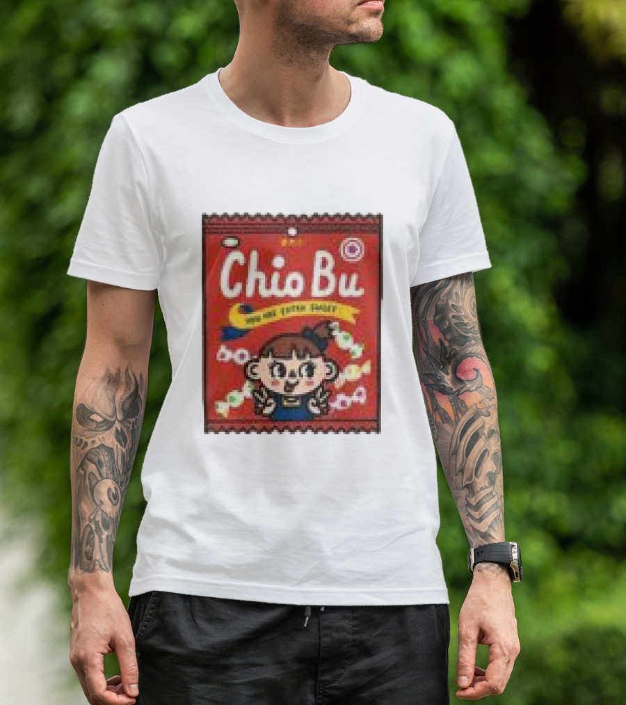 Wheniwasfour Store Chio Bu You Are Extra Sweet Candy Packet T-Shirt