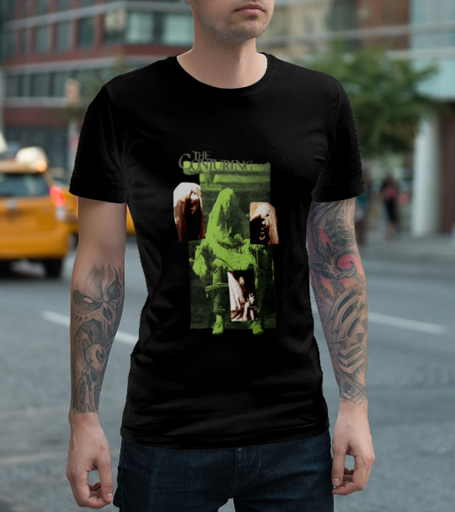The Conjuring Horror Imagery And Eerie Figures T-Shirt