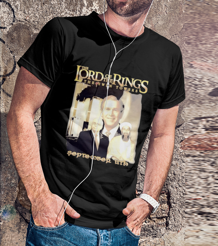 The Lord Of The Rings The Twin Towers September 11th T-Shirt