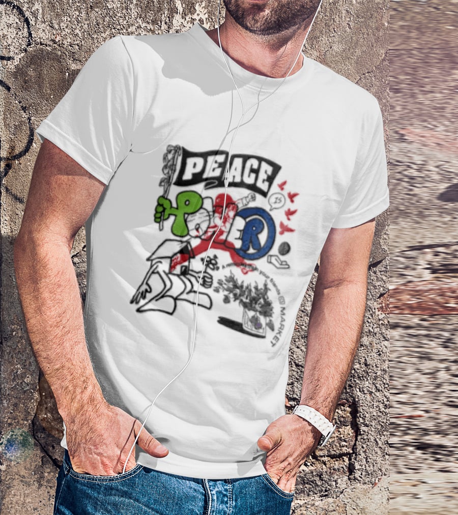 Peace Power Walker Kessler Dodgers T-Shirt