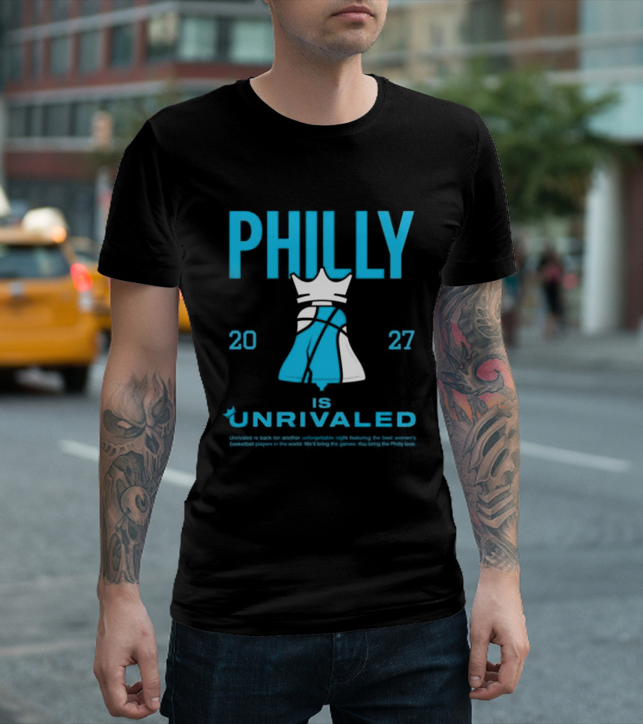 Philly Unrivaled 2027 Basketball Shop Season 3 Bus Tour Philadelphia T-Shirt
