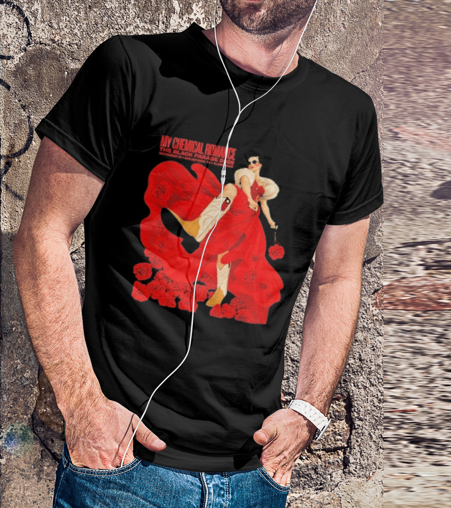 My Chemical Romance The Black Parade 2026 San Antonio September 12 Aladome Flower Dress Cowboy Boots T-Shirt