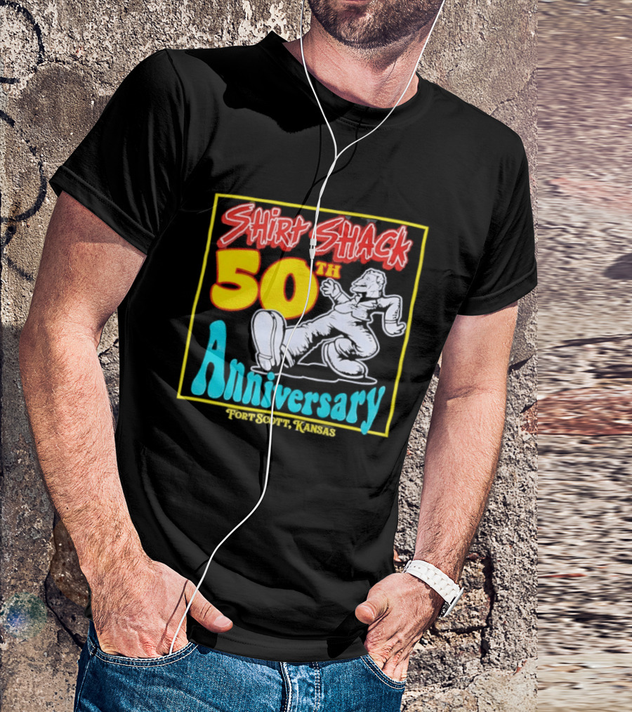 Shirt Shack 50th Anniversary Fort Scott Kansas T-Shirt