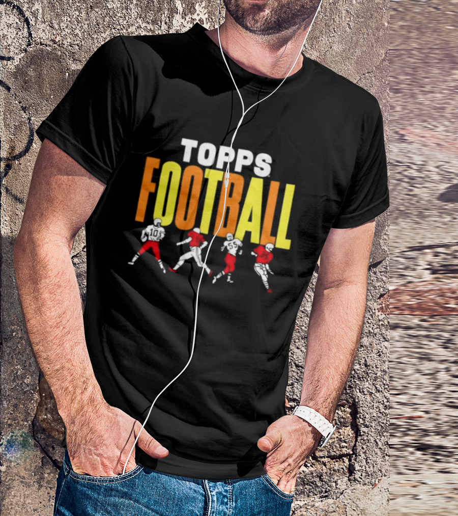 Topps Football Multicolor Players T-Shirt