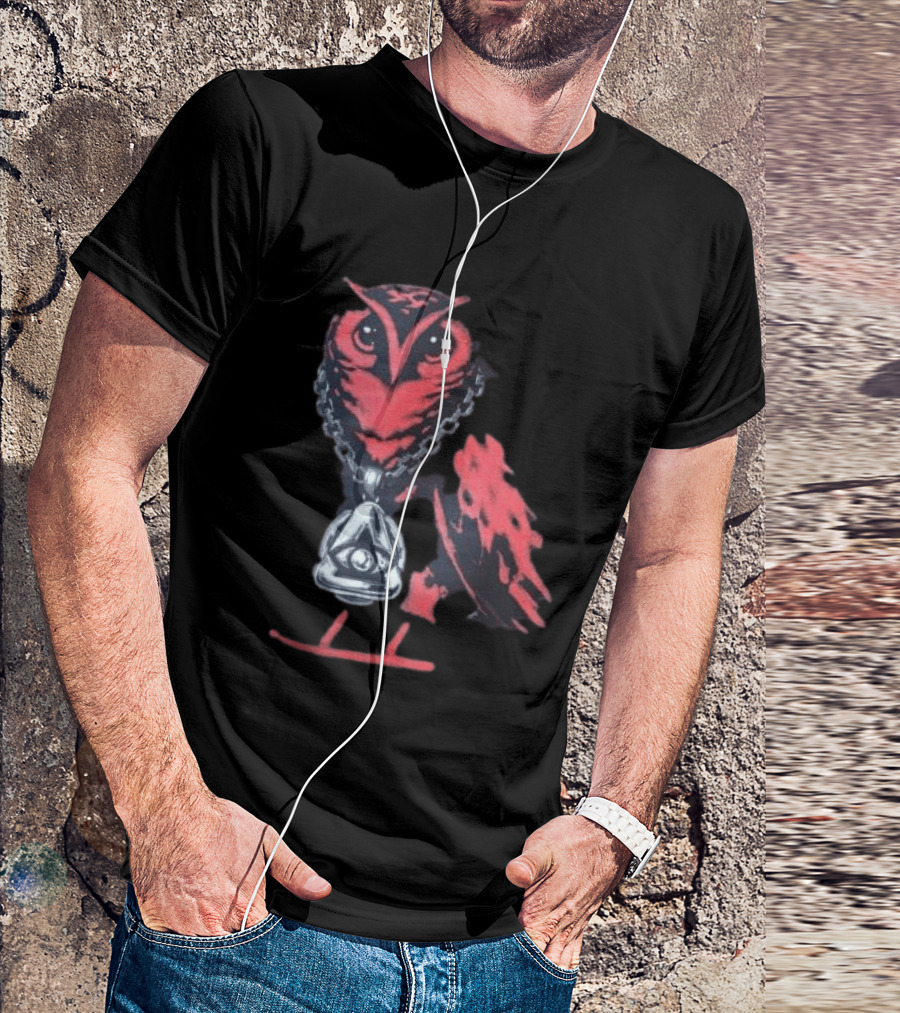 Yeat Store Love Lyfe Ovo Tour Owl With Eye Pendant T-Shirt