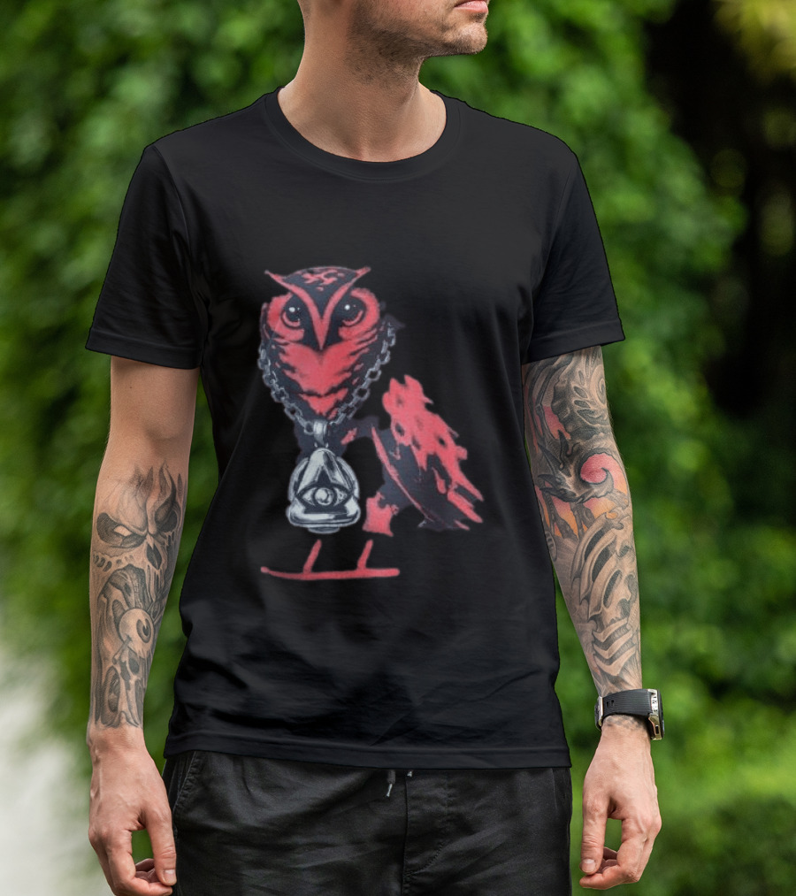 Yeat Store Love Lyfe Ovo Tour Owl With Eye Pendant T-Shirt