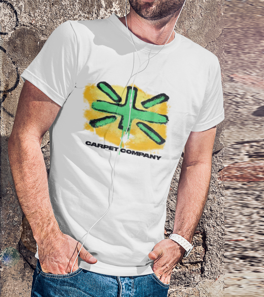 Carpet Company Union Jack White T-Shirt