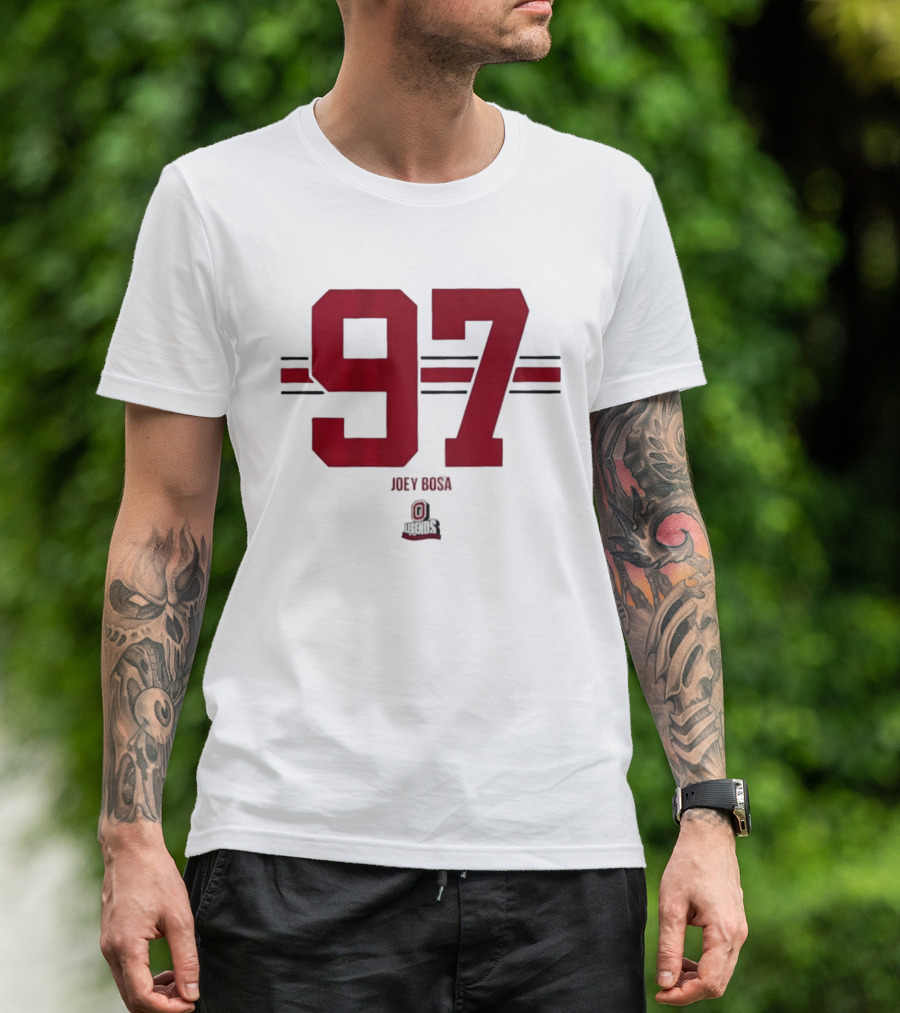 Ohio State Buckeyes Joey Bosa 97 Legends T-Shirt