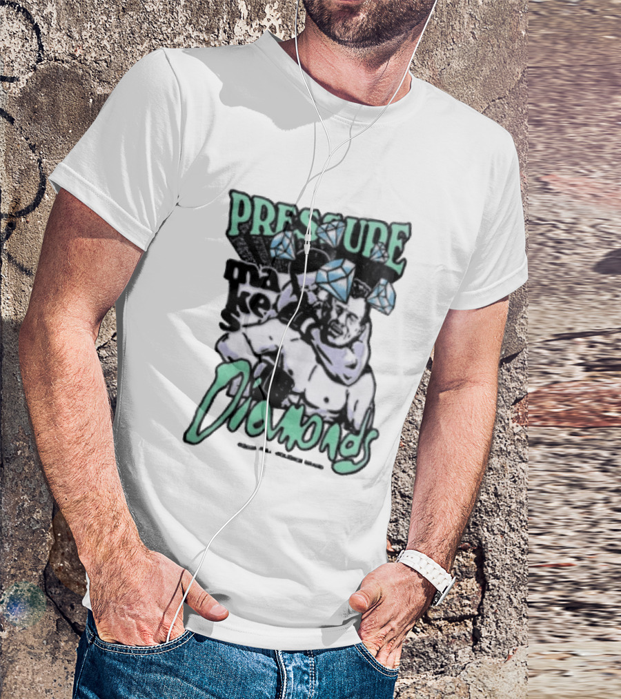 Pressure Makes Diamonds MMA Fighter Combat Sport T-Shirt