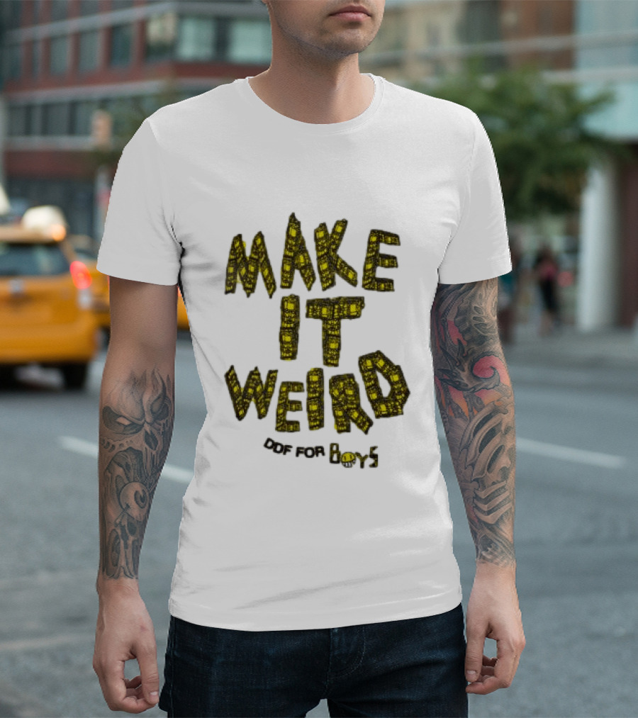 Make It Weird DEF For Boys T-Shirt