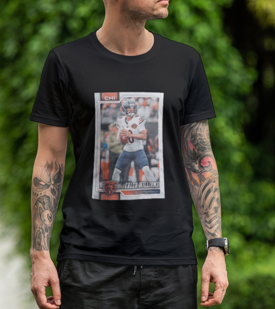 2026 Topps Caleb Williams Chicago Bears Quarterback Trading Card T-Shirt