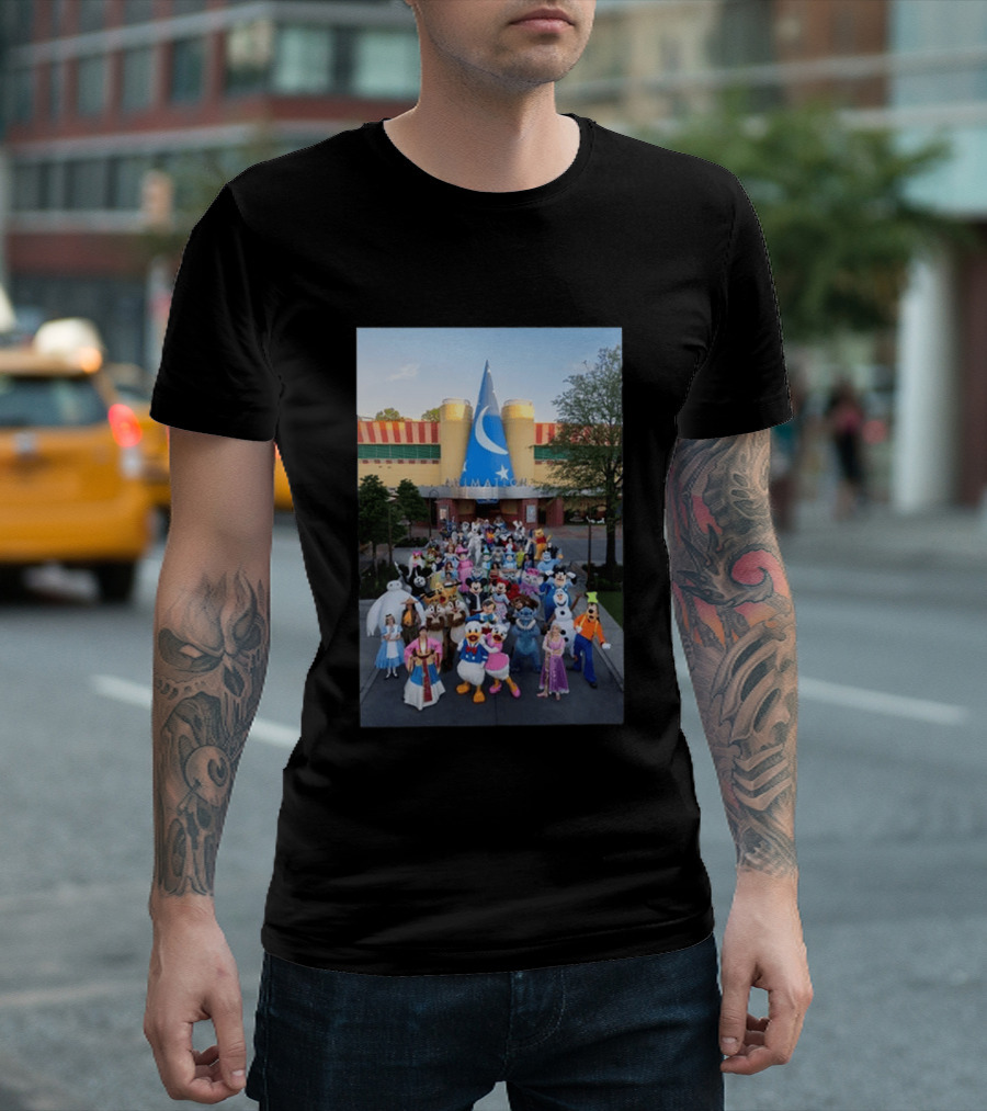 Happy The Magic Of Disney Animation Opening Day At Disney Hollywood Studios Characters T-Shirt