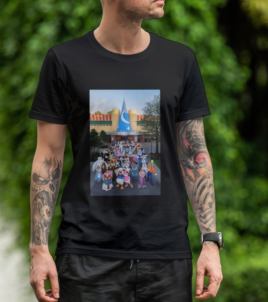 Happy The Magic Of Disney Animation Opening Day At Disney Hollywood Studios Characters T-Shirt