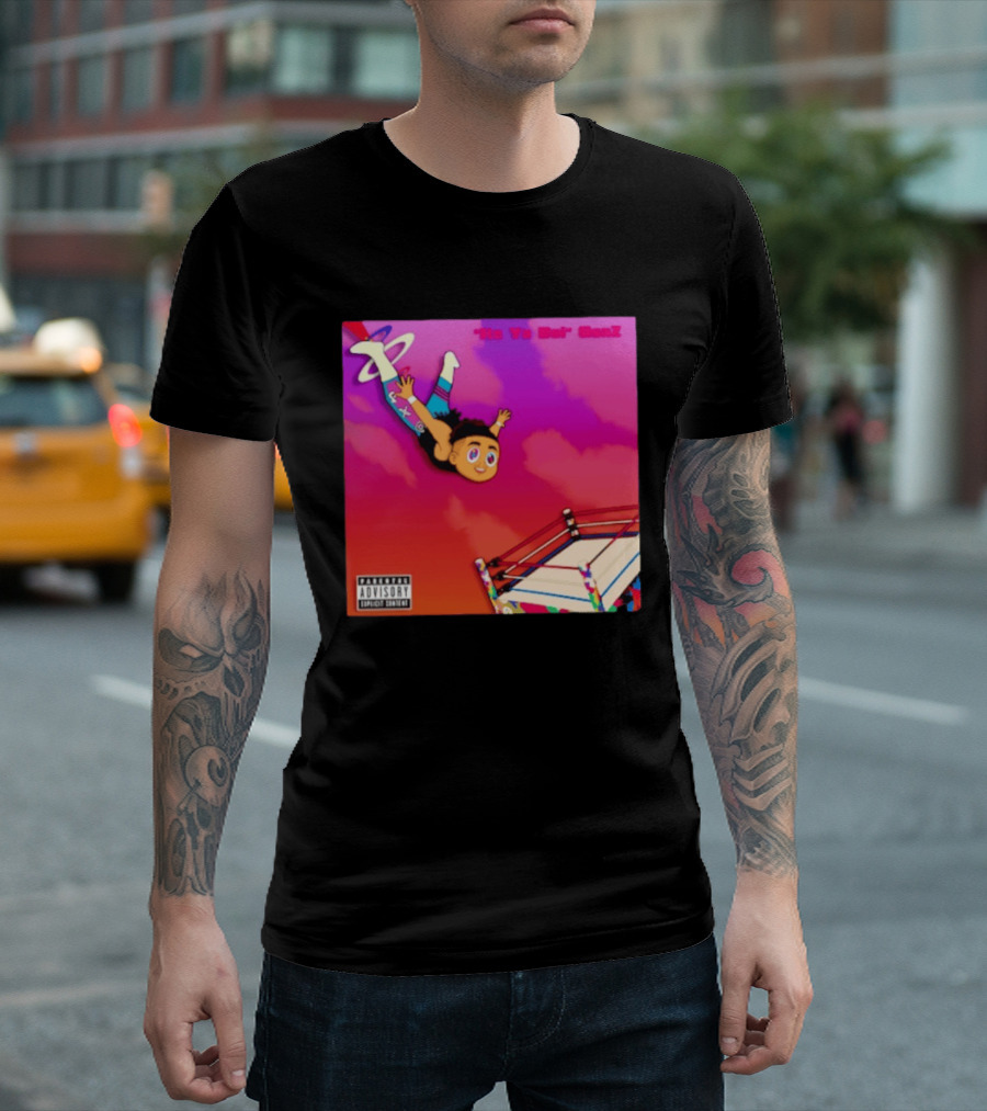 It's Ya Boi Gen Z Wrestling Ring Parental Advisory T-Shirt