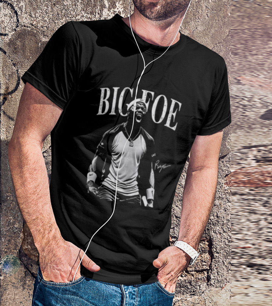 Big Foe Tennis Signature Athlete Celebrates Victory T-Shirt